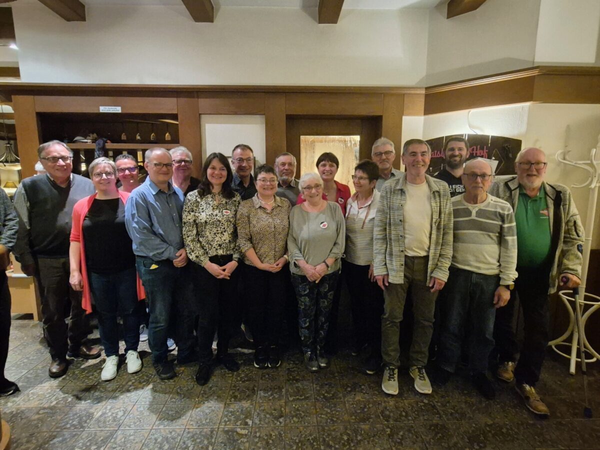 Das Vorstandsteam des Schwarzwaldvereins Oberkirch